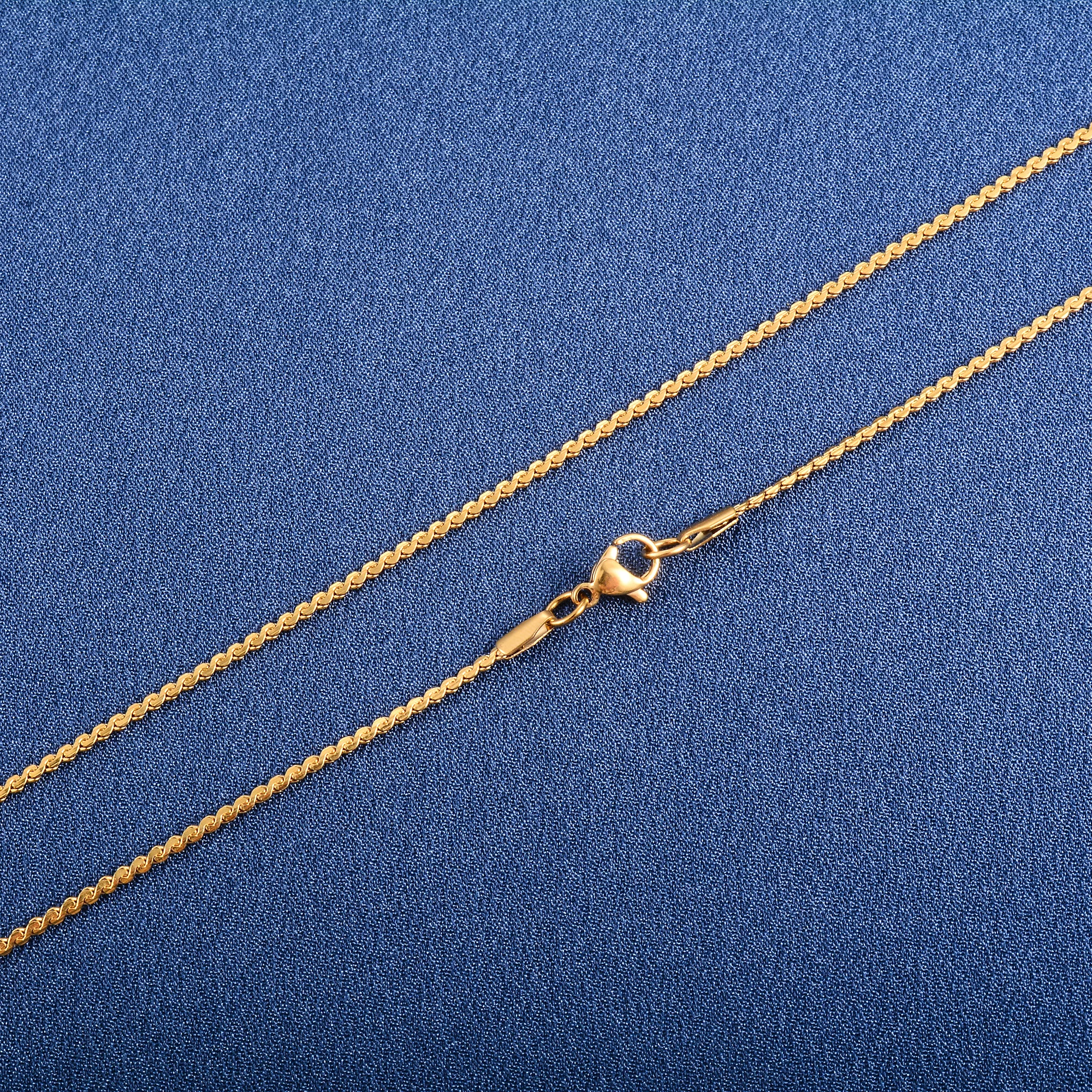 0,8/1,1/1,5mm Edelstahl zierliche Hals Kabel S Kette dünne Halskette für Frauen Metall Kragen Halsband Schmuck Zubehör Geschenk – Detail 5