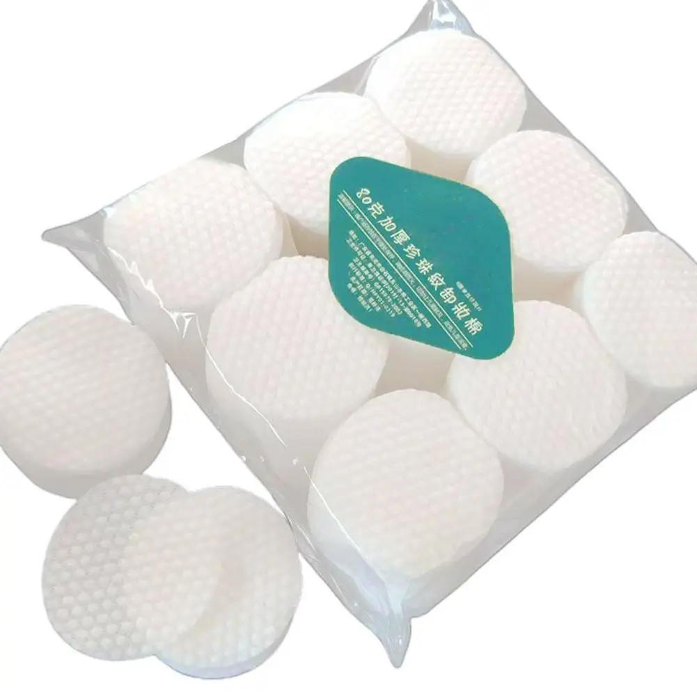 450/500/600 Uds. Almohadillas de algodón esponjosas faciales maquillaje desechable accesorios prácticos removedor P8T4