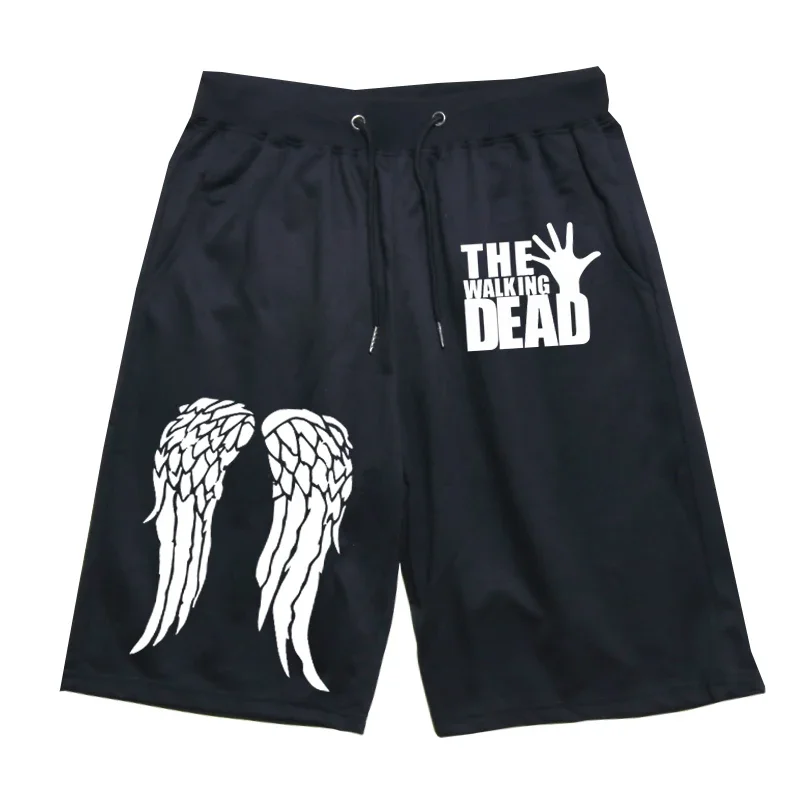 High Quality Pants Students Sports Summer Breathable Pants the Walking Dead Cotton Sports Short Pants Jogger Fitness Sweatpants