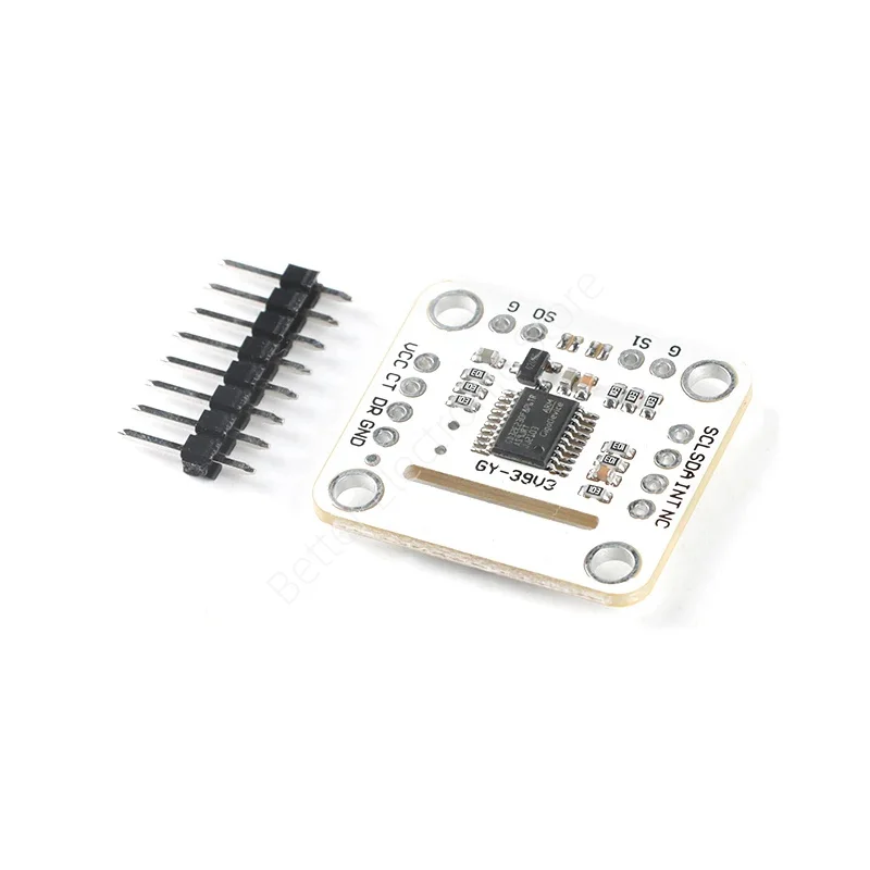 Módulo Sensor Ambiental GY-39 4 em 1 Temperatura Umidade Pressão Luz Intensidade UART I2C
