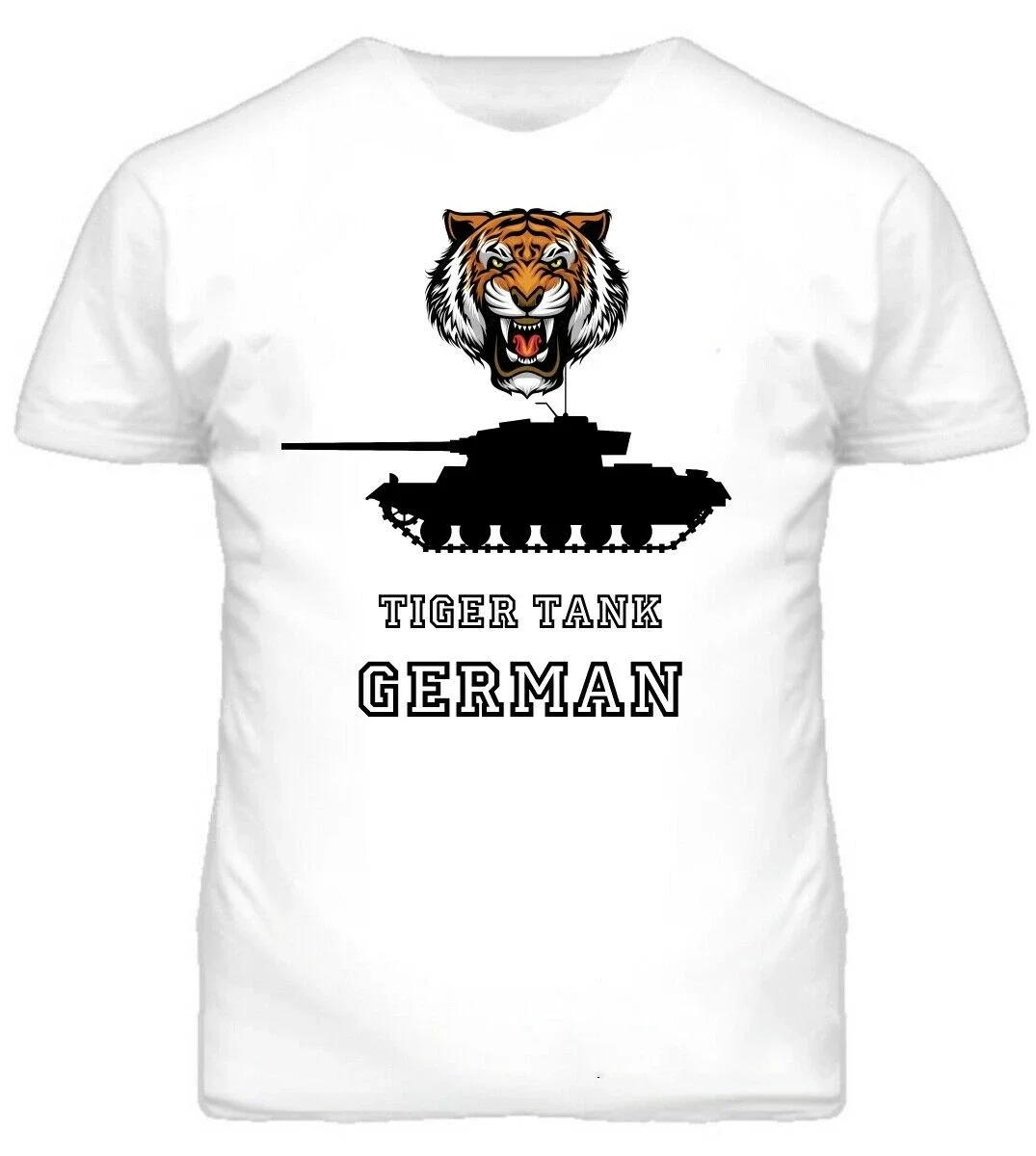 

Tiger Tank German Army Panzer WW2 Wehrmacht T-Shirt NEW Men's 100% Cotton Casual T-shirts Loose Top Size S-3XL