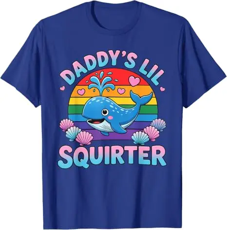 Unangebrachtes, lustiges „Daddy's Lil Squirter“ T-Shirt für Frauen, Y2k, freche Scherzgeschenke, Humor, Mädchen, Reise, Outdoor-Kleidung – Detail 13