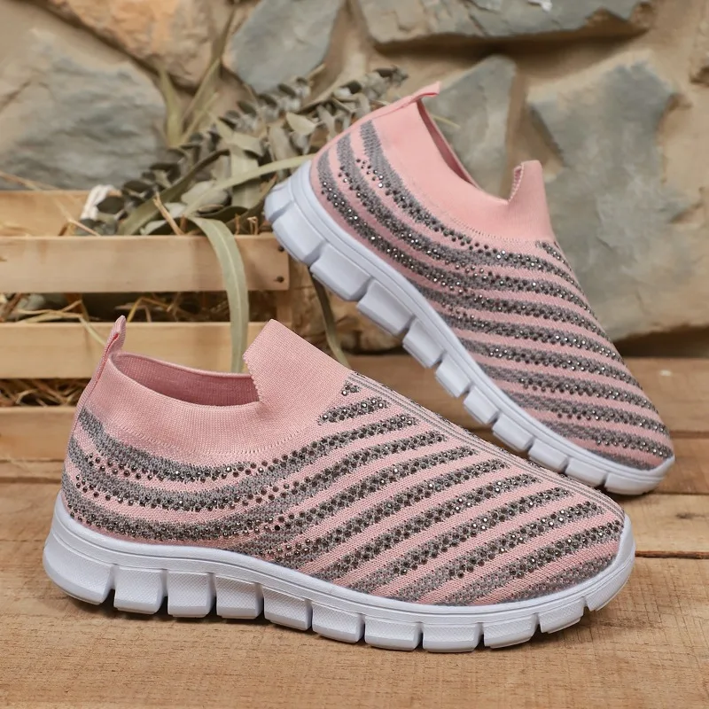 

2025 женские летние сетчатые лоферы, спортивный дизайн, дышащая верхняя противоскользящая подошва, прогулочная теннисная обувь, удобная прогулочная обувь