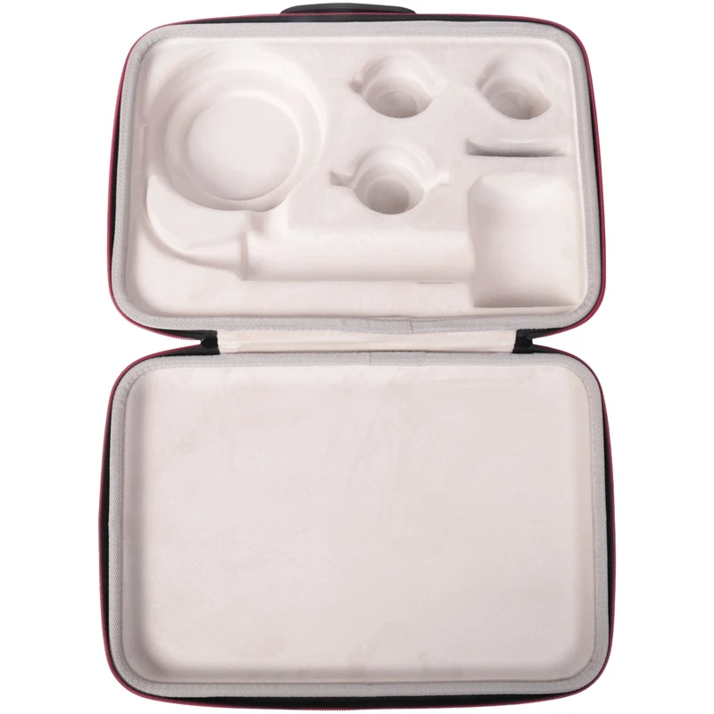 1 Piece Hair Dryer Storage Bag Multi-Functional Convenient Portable EVA Storage Bag Rose Red For Dyson HD08 Organizer