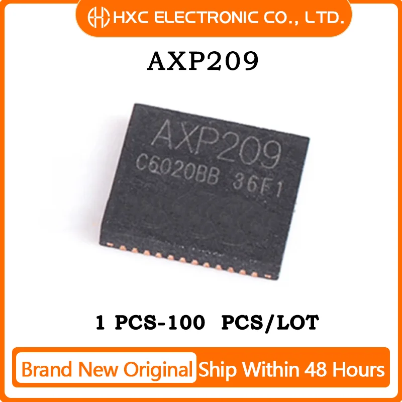 

5PCS/10PCS/50PCS/100PCS AXP209 QFN48 Brand New Original IC Chip