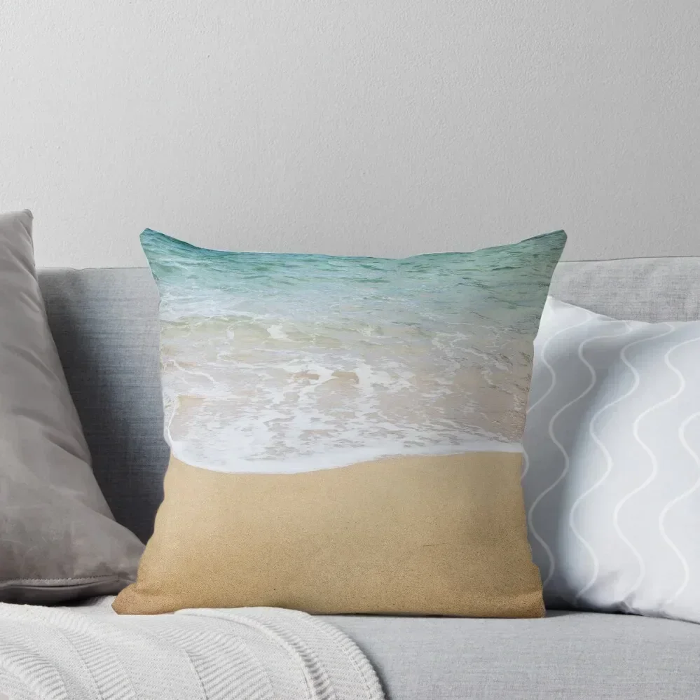 

Escape - Coastal Ocean Art Throw Pillow christmas pillowcases Cushions Cover Sofa Cushions Covers pillow