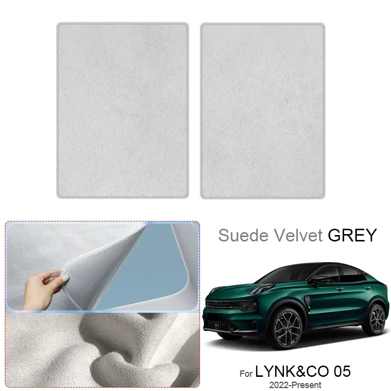 

For LYNK&CO 05 2022-Present Car Suede Fabric Anti-uv Electrostatic Adsorption Sunroof Sunshade Auto Heat Insulation Skylight