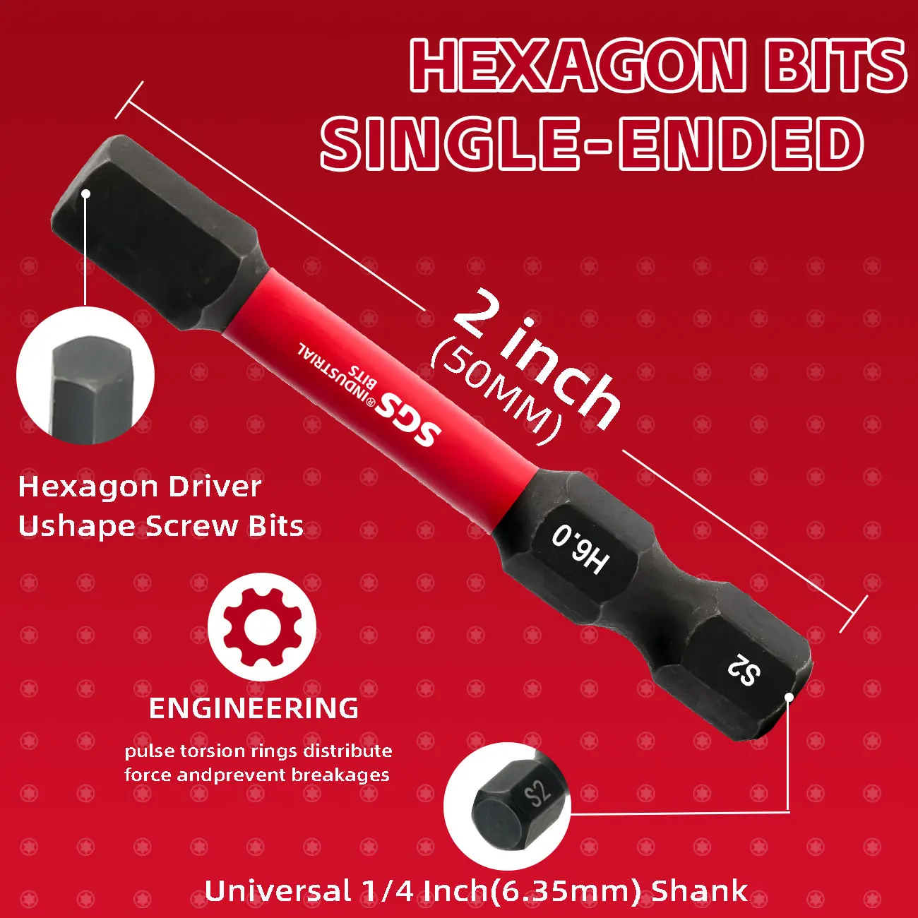 12/24 Piece Set of S2 Steel Hex Impact Bits, Strong Magnetic and Anti-Torsion, Transparent Box Storage, Industrial-Grade Repair Tools image 4
