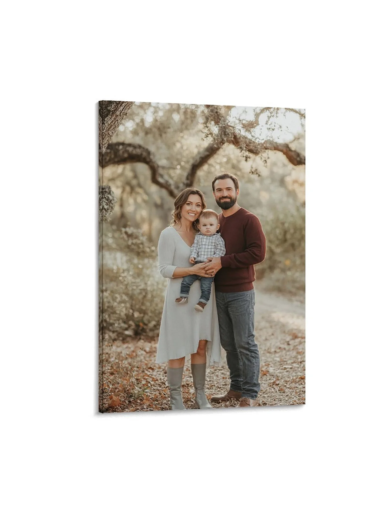 Customized Canvas (frameless only painting) Customize your pictures text Personalized wall paintings for home decoration gifts view 3