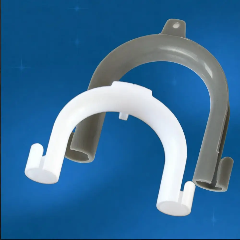 U Shape Drain Hose Holder For Washing Machine Sink Pipe Discharge Guide Bracket Flexible Plastic Water Outlet Support