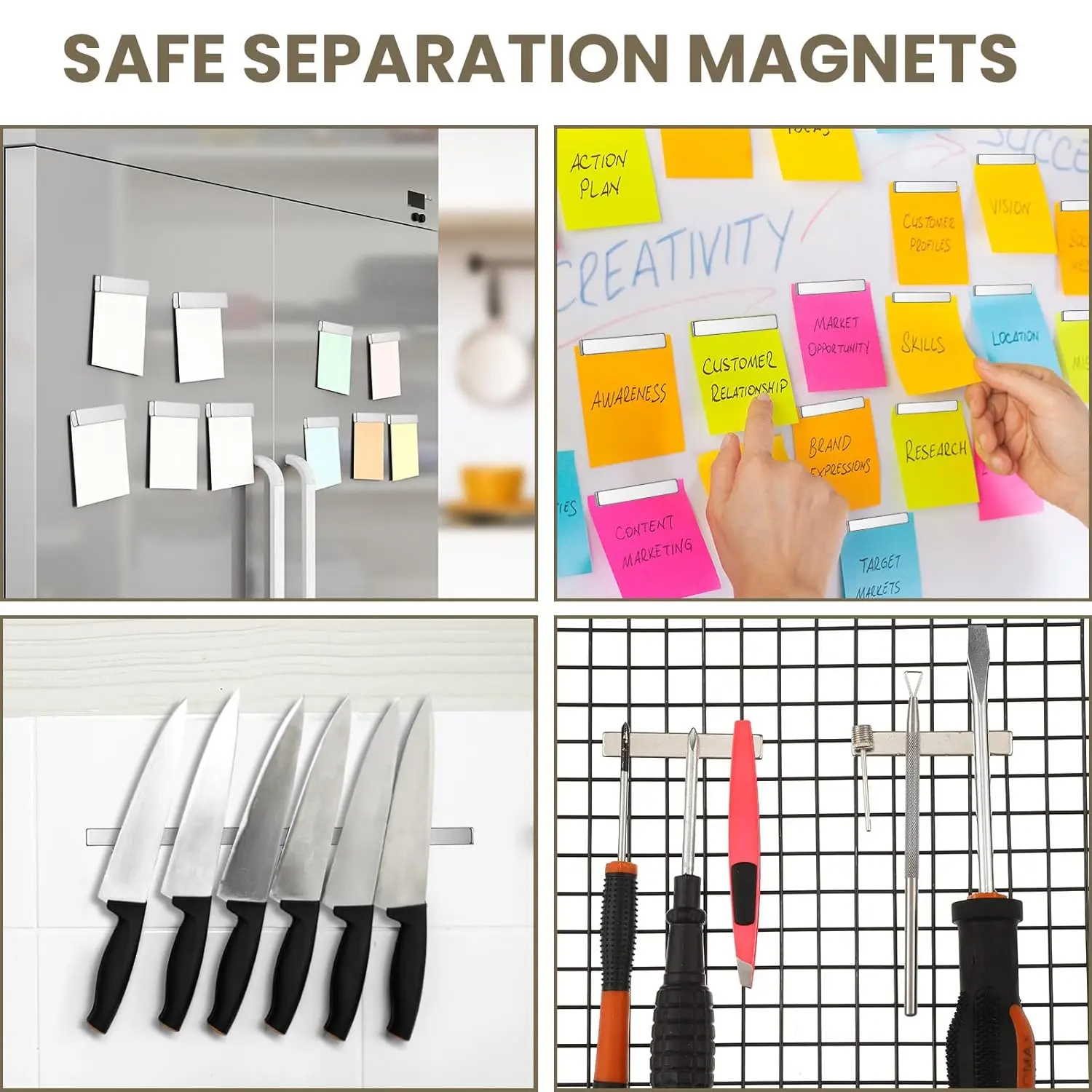 60X10X3MM imans كتلة مغناطيس الثلاجة للمكتب السبورة أدوات مناسبة مكان العمل المنزلي، إلخ 60*10*3