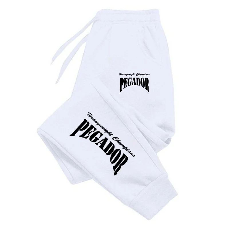 

Unisex jogging drawstring elastic pants, fashionable letter printed casual pants, adult outdoor fitness running pants