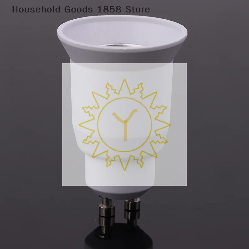 

1 шт. Переходник для светодиодной лампы GU10 на E27, держатель-адаптер для лампы, коннектор для лампы, материал PBT