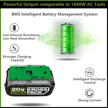 12 best sales Worx 56v battery - №3