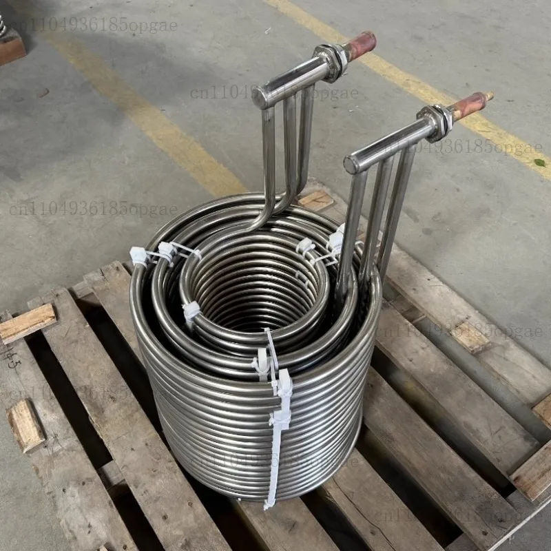 

304 stainless steel coil evaporator water tank heat exchanger condenser