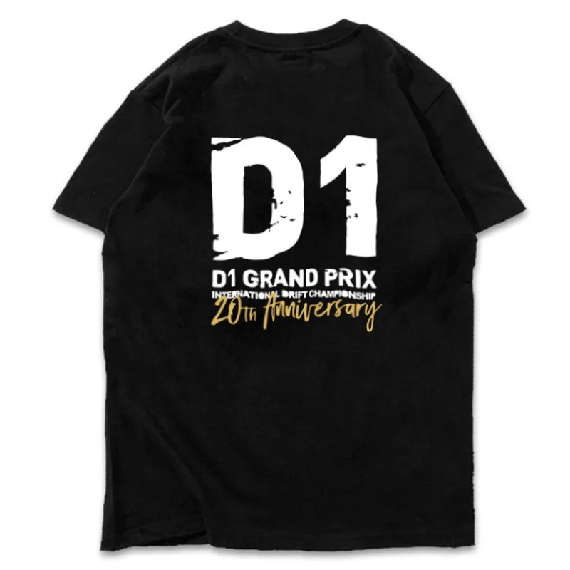 

D1 Car Drift Race Fan T-Shirt Drift GP Printed Short Sleeve Chase TSUISO Single Walk TANSO