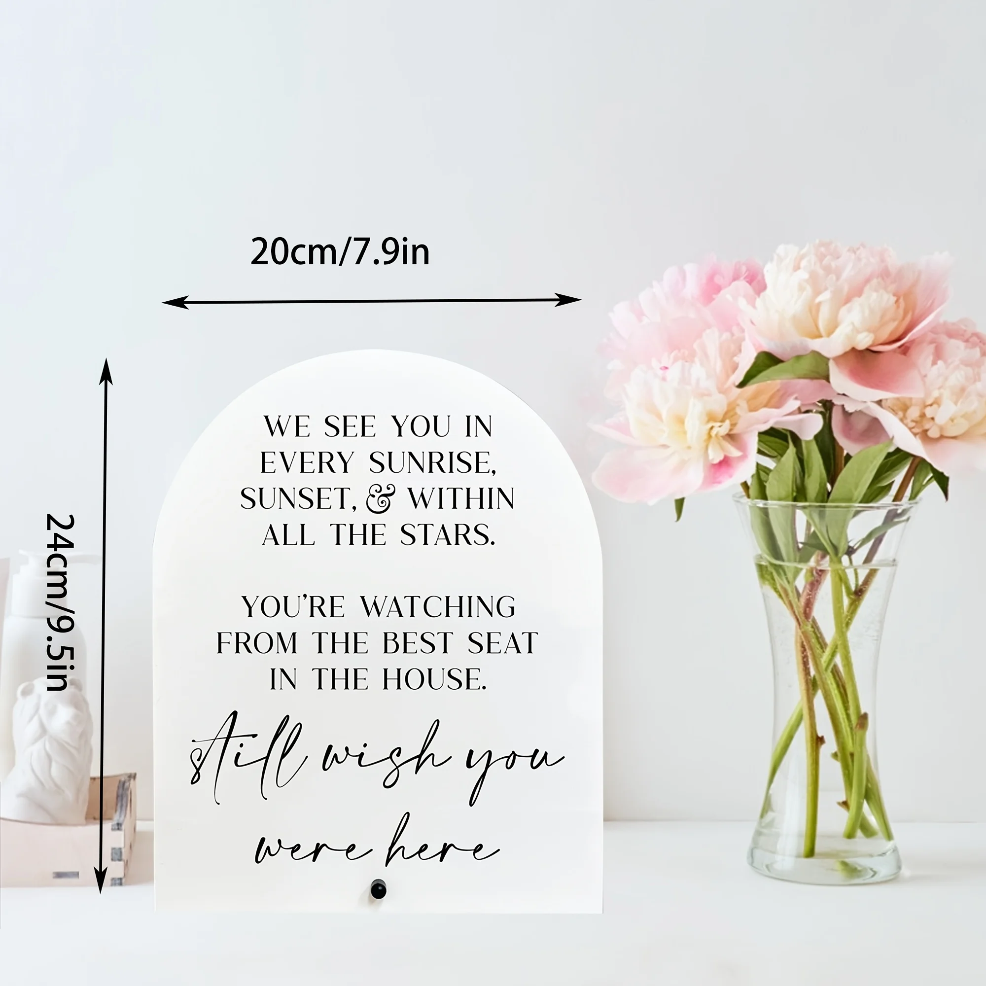 Wedding Memorial Acrylic Sign, Wedding Memorial Sign, In Loving Memory Acrylic Sign, Still Wish You Were Here Sign, Remembrance