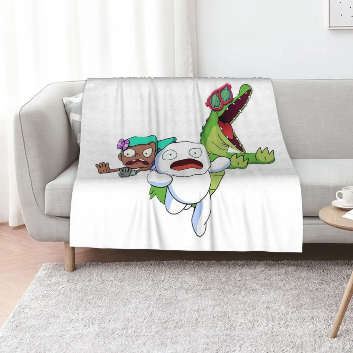 Oddballs 2022، Oddbals، obdals رمي بطانية سرير مزخرف لحاف واحد بطانيات سميكة فاخرة #1