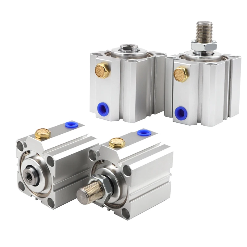 SSA40/50/63 Pneumatic Cylinder Series Single-Acting Cylinder Stroke 5-50mm Single-Acting Extrusion SSA40-30 SSA63-25-S