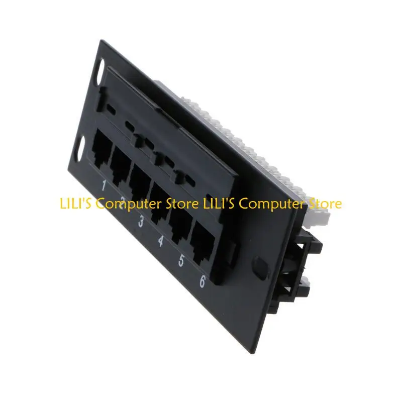 A52B 6 Port Cat5e RJ45 через панель с муфта
