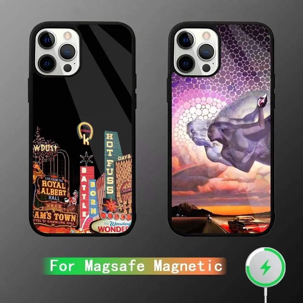 

Band The K-Killers Phone Case For iPhone 17,16,15,14,13,12,11,Pro,Max,Plus,Mini,SE4,E Magnetic Magsafe Wireless Charging