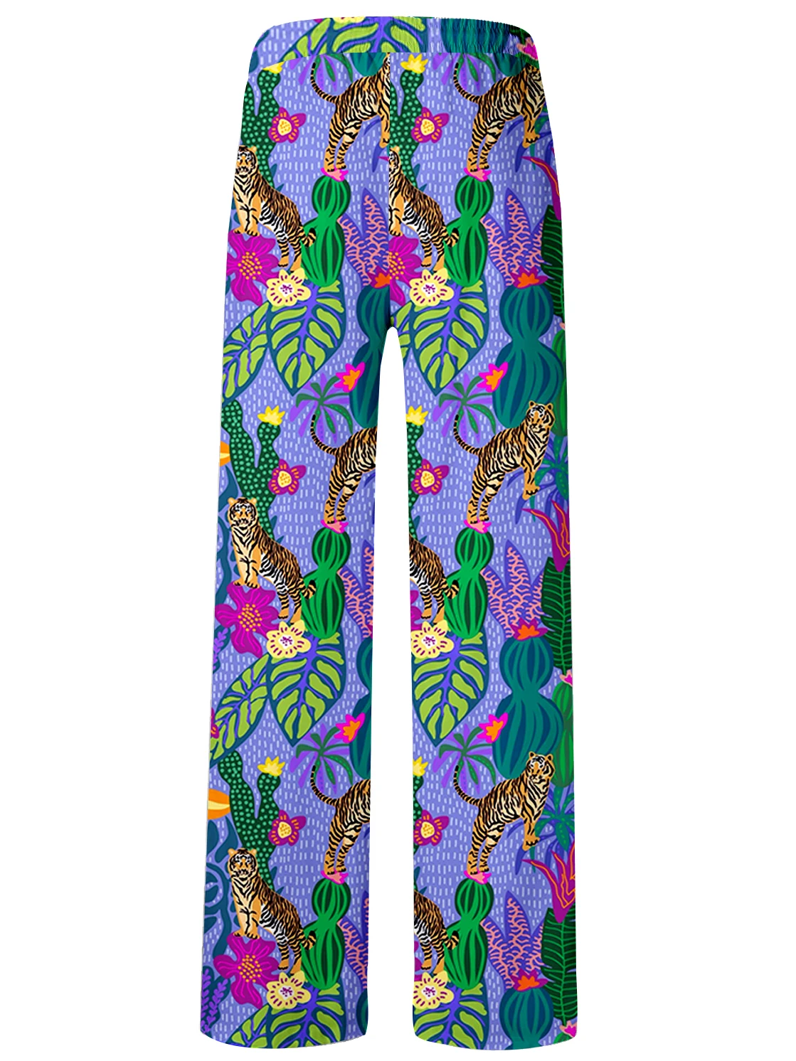 新しい3Dデジタルプリントの虎柄メンズパンツ、メンズカジュアルパンツは色褪せることなくゆったりと快適です。