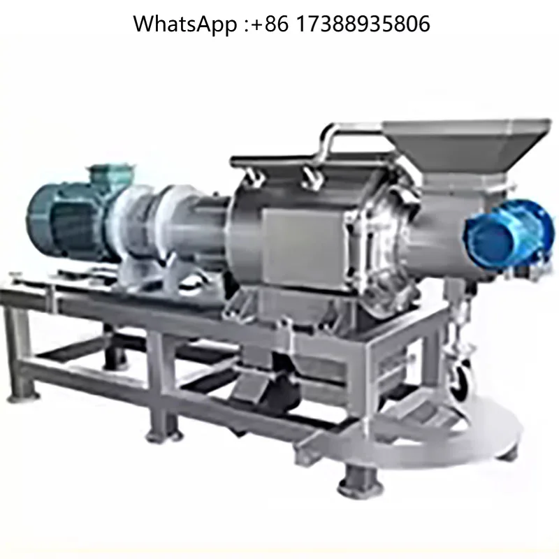 Industrial Peach Commercial Berry Mango Tomato Fruit Juice Extractor Guava Persimmon Pulping Pulper Machine