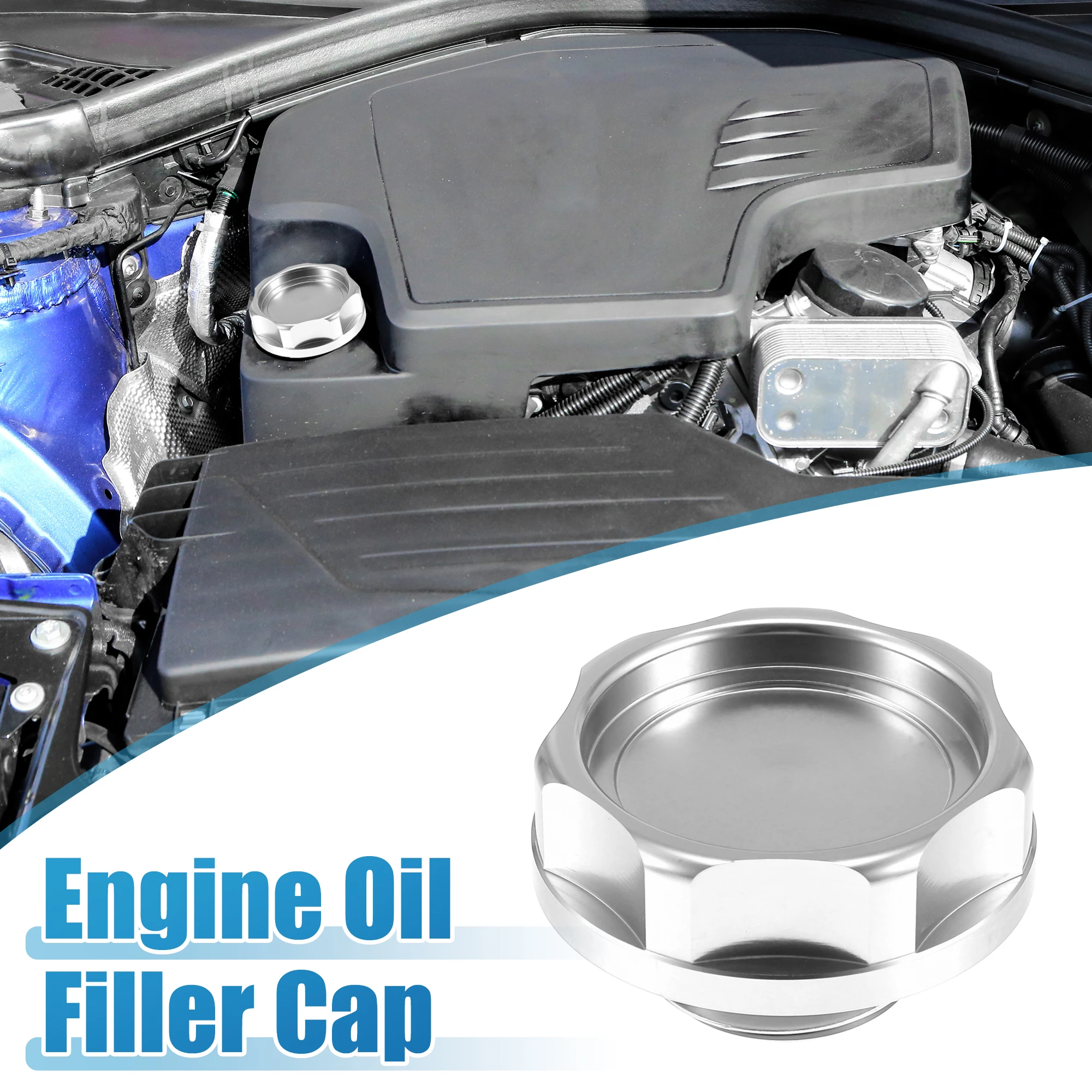 UXCELL Car Oil Filler Cap Engine Modified Tank Cover for Honda Engine B Series for Honda Engine D Series