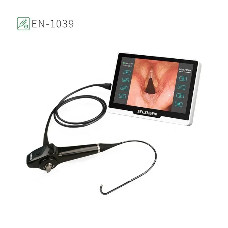 Flexible Video Rhinolaryngoscope EN-1039, HD Nasopharyngoscope