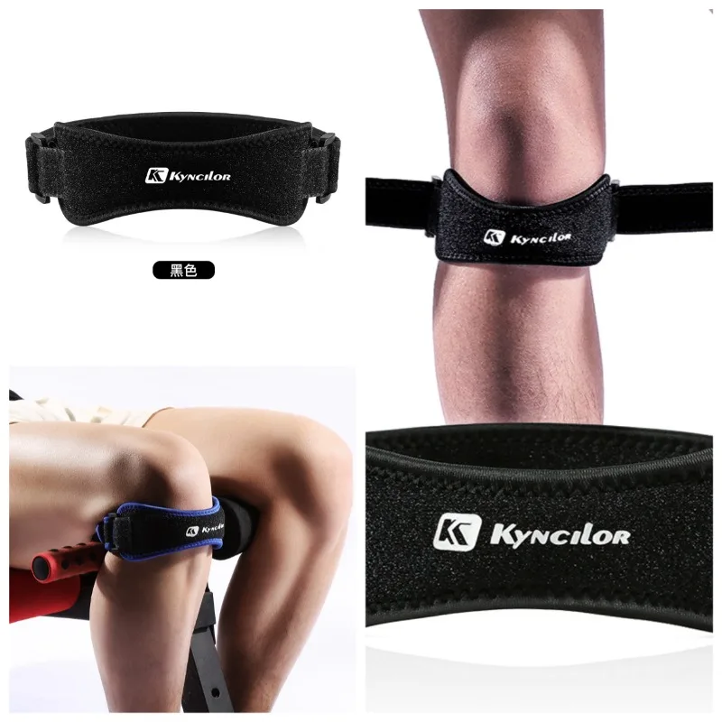 

Sports Two-Way Compression Adjustment Patella with Eva Shock Absorption Cycling Running Basketball Meniscus Protection Knee Pads