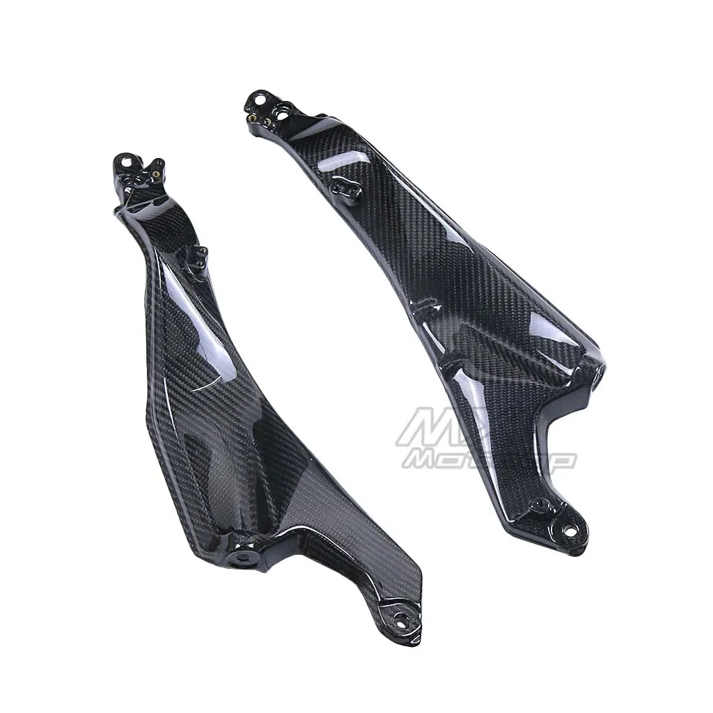 For KAWASAKI NINJA H2 H2R 2015-2023 2024 2025 Carbon Fiber Seat Side Panels Frame Covers Motorcycle Accessories Fairing Kits