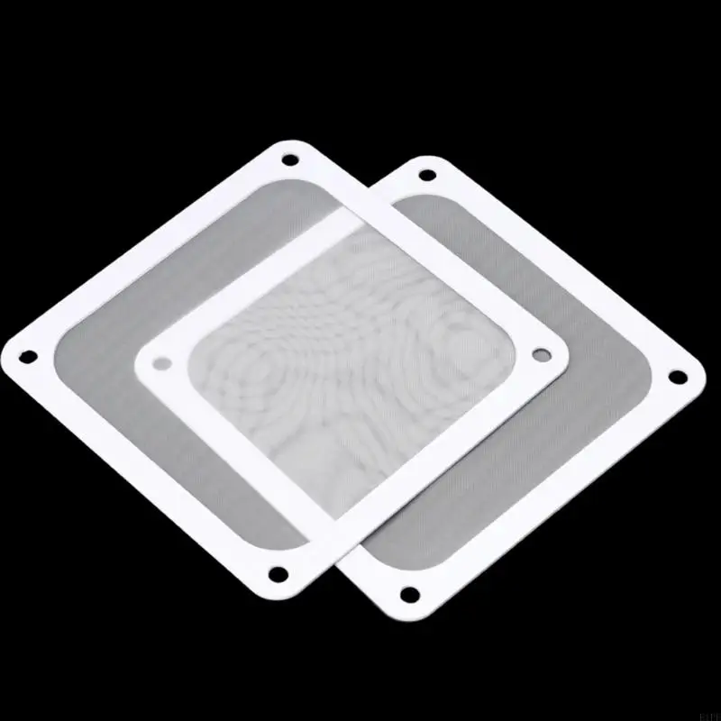 E1PF 12/14CM مروحة الغلاف مقاوم للغبار مروحة مروحة مروحة الغبار من السهل تنظيفها لمروحة تبريد الكمبيوتر الشخصي