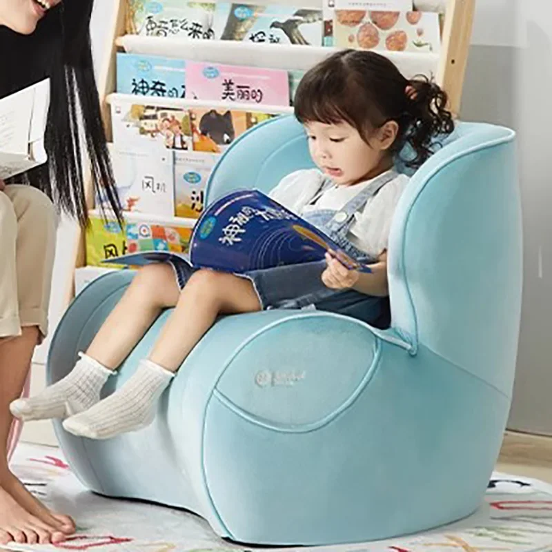 Children's Pouf Sofa Opens Furniture Reading Child Kid Little Mini Kids Bedroom Chair Room Infant Couch Baby Kinder Girl Toddler