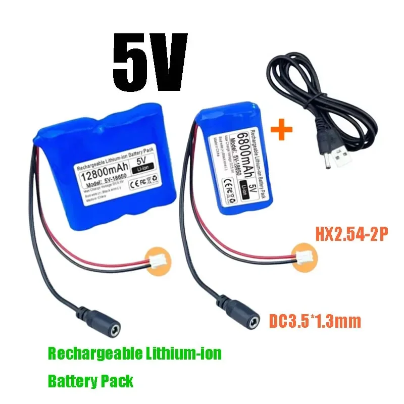 

18650 5V Rechargeable Battery Pack for Outdoor LED Light Bluetooth Speaker Power