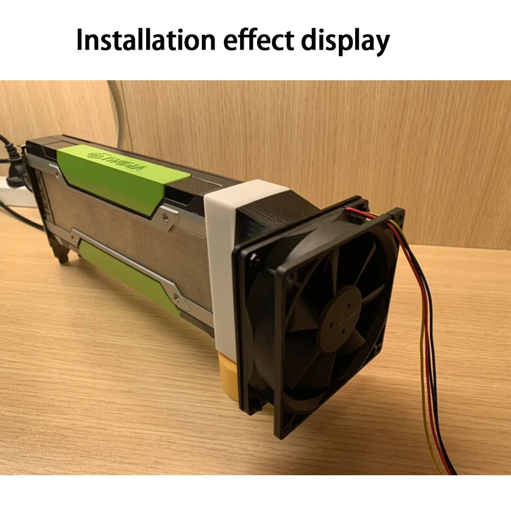 90mm GPU Cooling Fan Kit for NVIDIA Tesla V100 P40