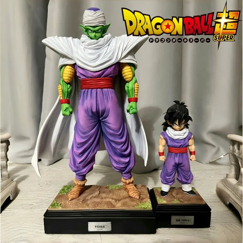 Hot 36cm Dragon Ball Z Anime Figure Infinite Z Warrior Piccolo Gohan Action Figures Gk Desktop Statue Collection Model Decor Toy