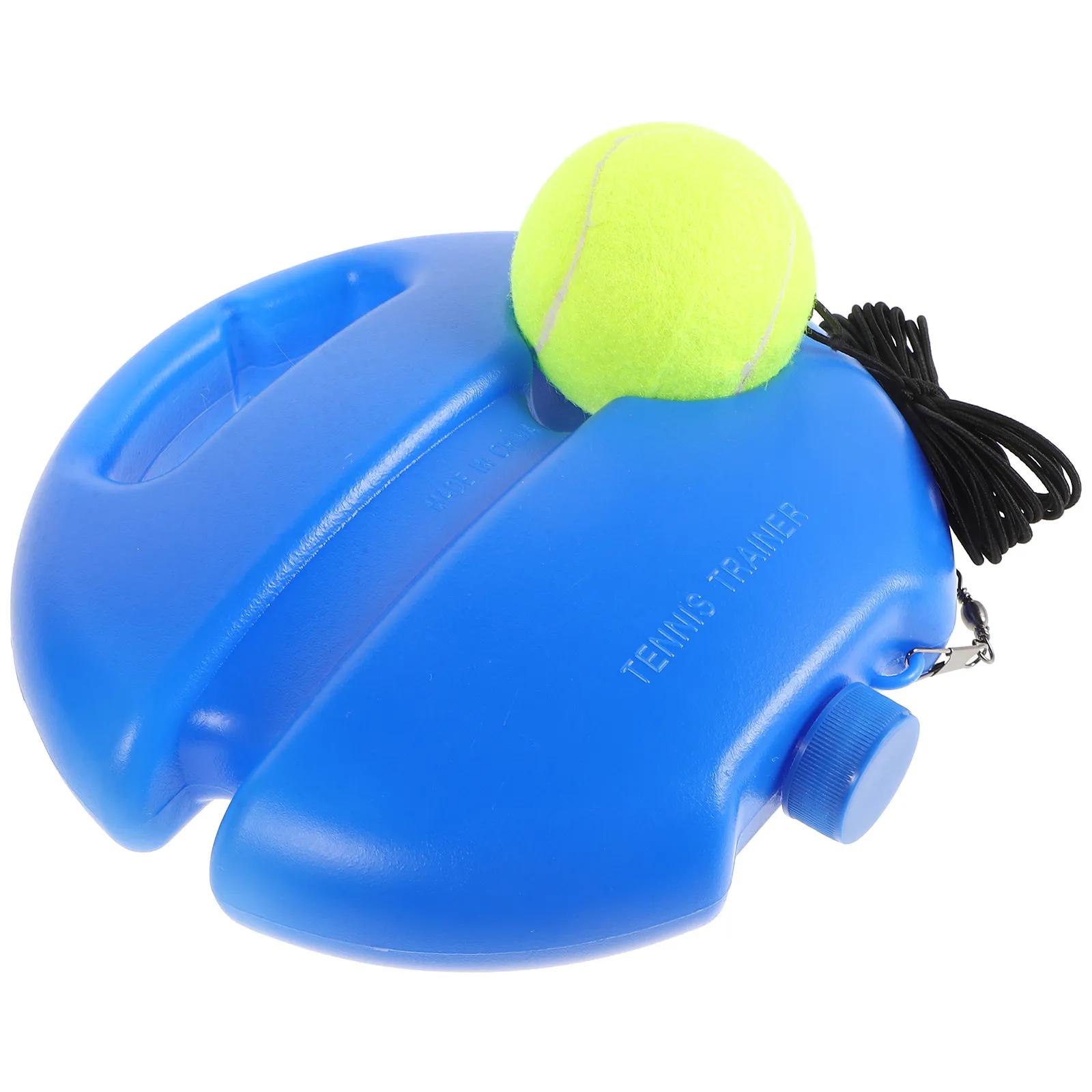 

1Set Tennis Training Tool Equipment Portable Trainer Set with Non-Slip Base Lightweight Practice Aid Blue Tennis Trainer Set