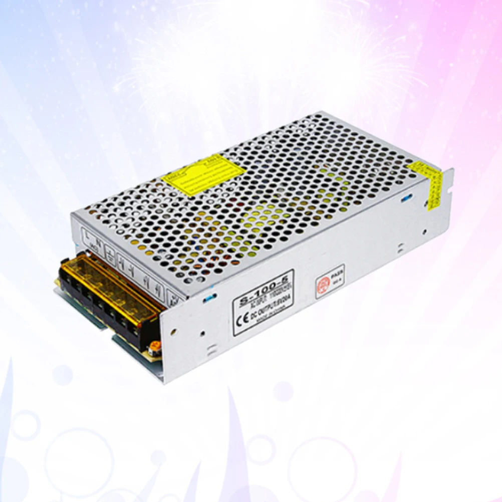 

Switching Power Supply 20A Driver AC110V 220V High Efficiency LED Strip CCTV Computer Project Surge Protection