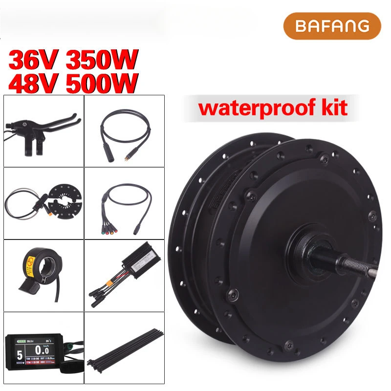 Bafang Gear Motor E-Bike Kit Assist Kit 500W Waterproof