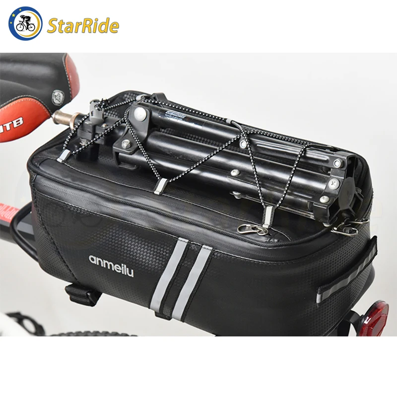 Universal Electric Scooter Rear Rack Waterproof Pack Storage Bag for KUGOO M4 Pro XIAOMI M365 Electric Scooter trunk Accessories