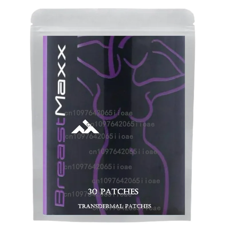 30 Patches Women Bust Enlargement Transdermal Patches Natural Formula For Fuller & Perkier Looking Breasts