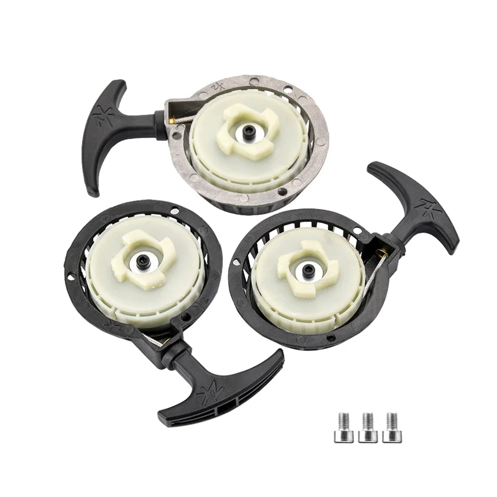 Arrancador de aleación de aluminio fácil de tirar ajuste 47cc 49cc 2 Stoke Mini Dirt Pocket Pit Bike Moto ATV Quad 2 tiempos Mini Moto