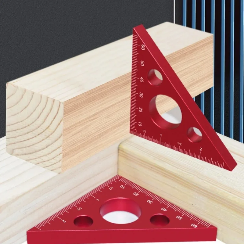 1PC Rechtwinklig Kennzeichnung Lineal Platz Zimmerei Professionelle Tischlerei Holz Carving Diy Werkzeuge Tisch Sah Zubehör – Detail 10