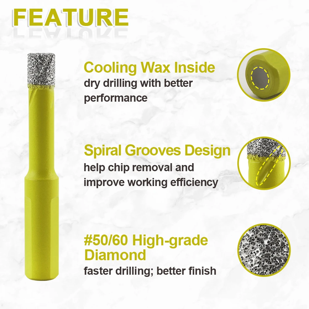 Рисунок 4 - SANLEETEK набор алмазных сверл