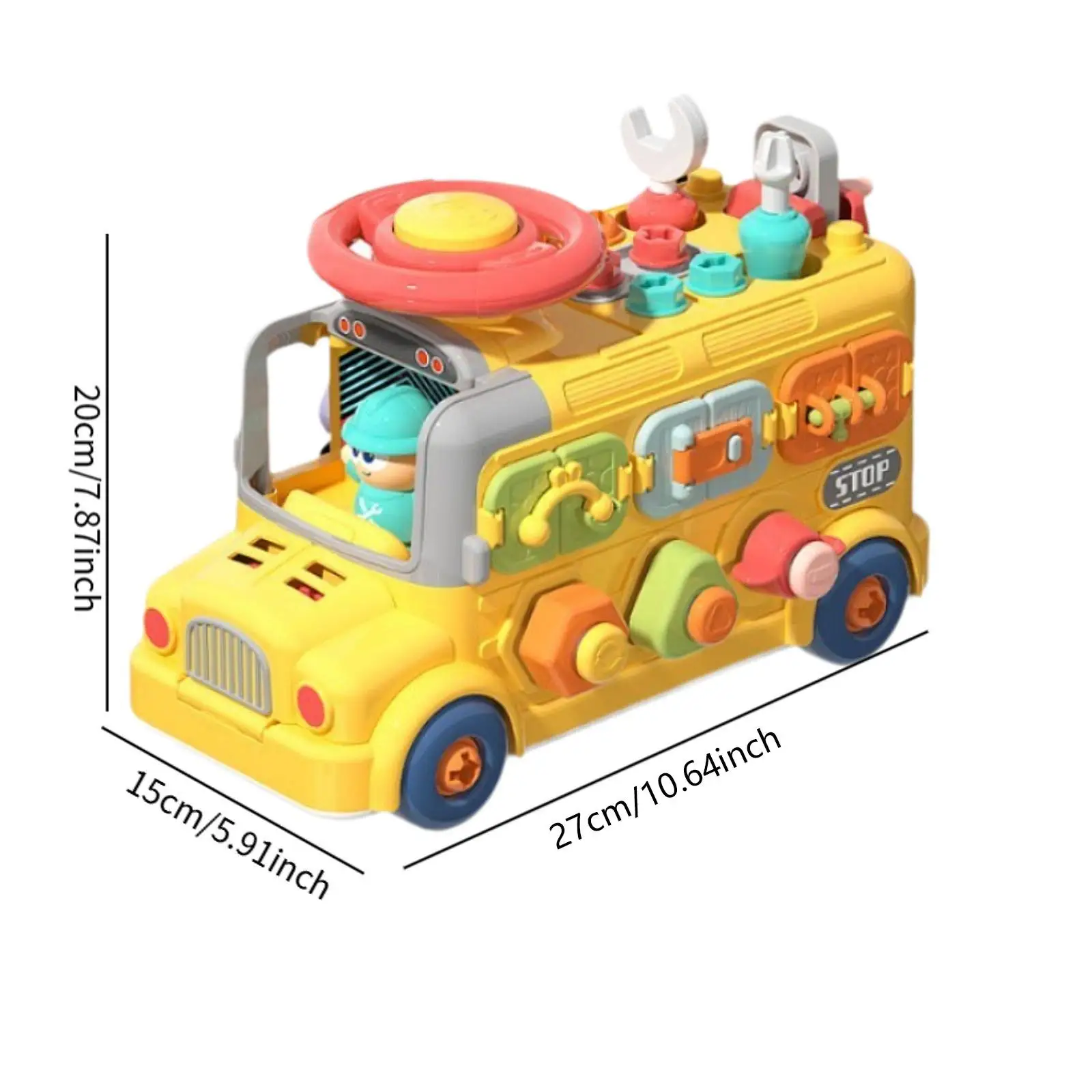 Zestaw narzędzi dla dzieci Śrubokręt Tablica Manipulacyjna Śruby i Śruby Aktywności Narzędzia