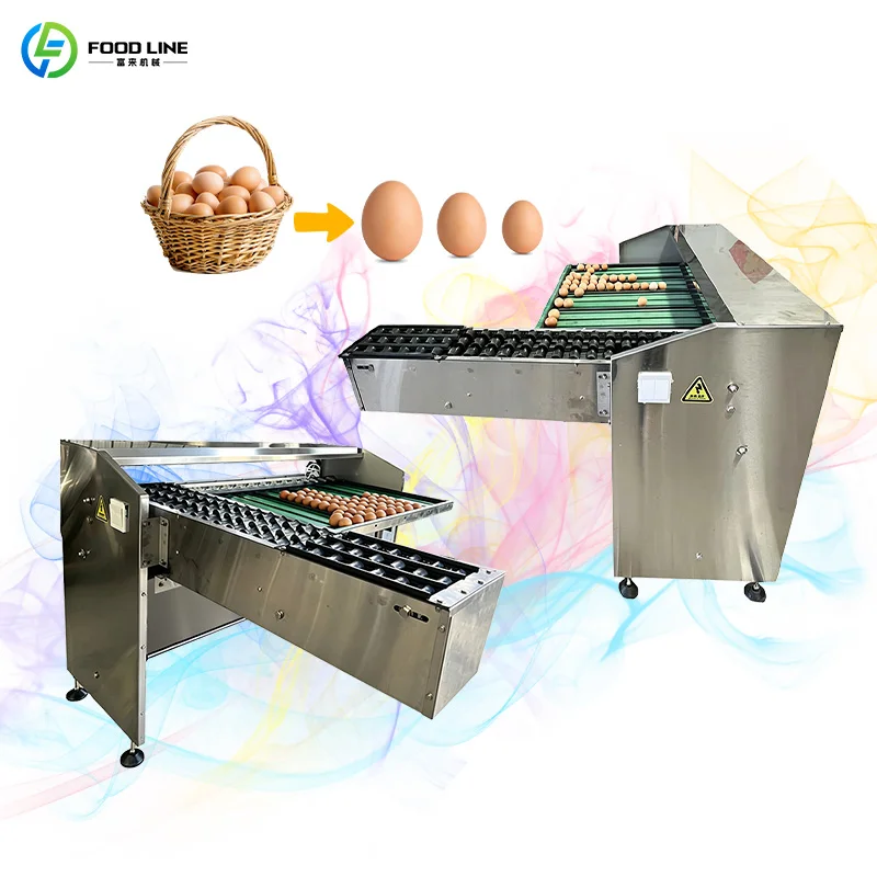 Egg Grading and Sorting Machine 7500Pcs/H High‑Efficiency Classification for Large Egg Farm Enterprise Customized