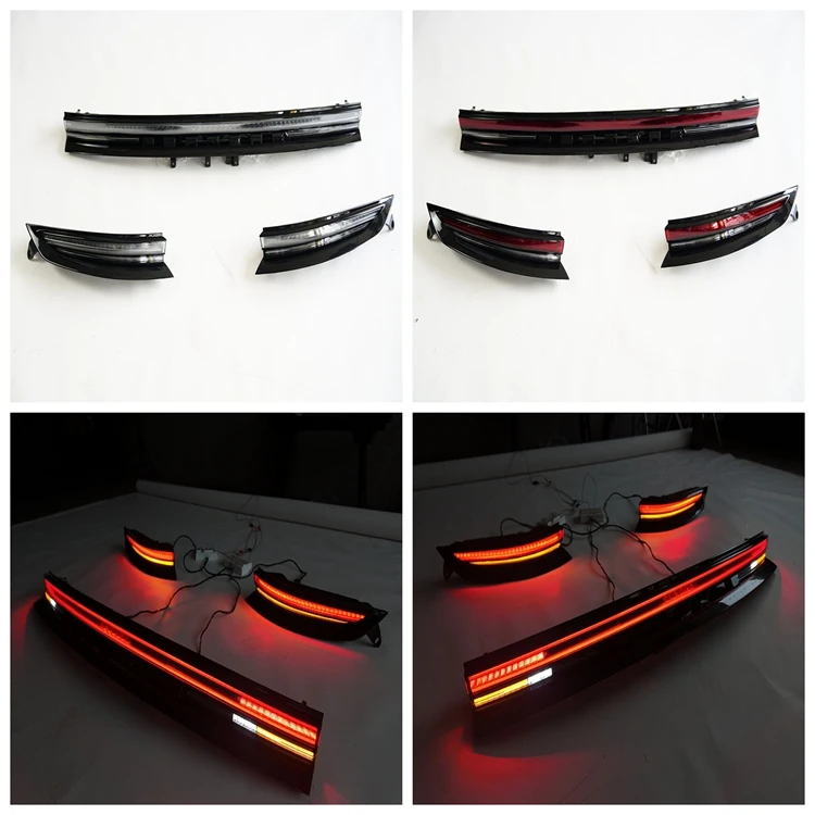 

2024 New for Panamera 976 LED Taillight Assembly Clear Lens with Blue Light Auto Parts