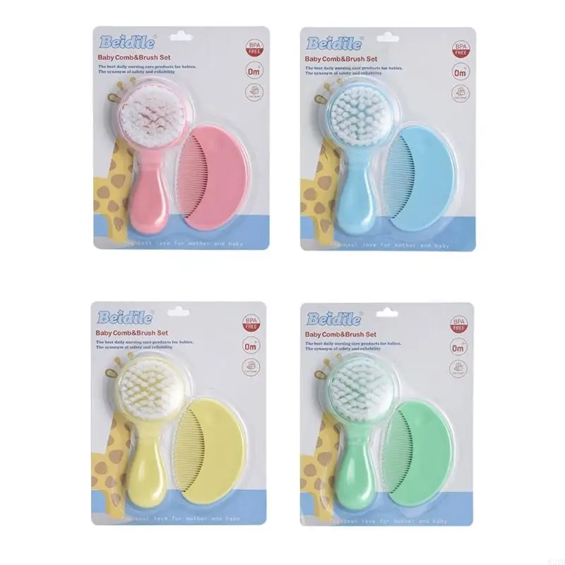 

G2TD Мягкая щетина для детских волос Combo Combo 2pcs/Set Gift для детей