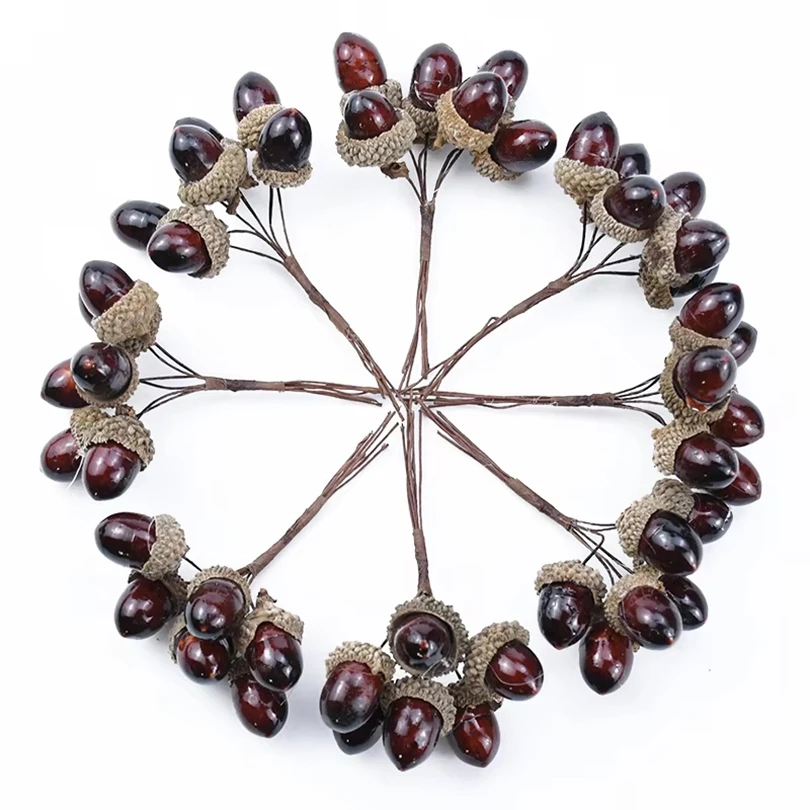 

1/3pcs Fake Pine Cone Handmade Artificial Plants Christmas Wedding Home Room Car Decoration DIY Gift Box Scrapbook Wreath Flower