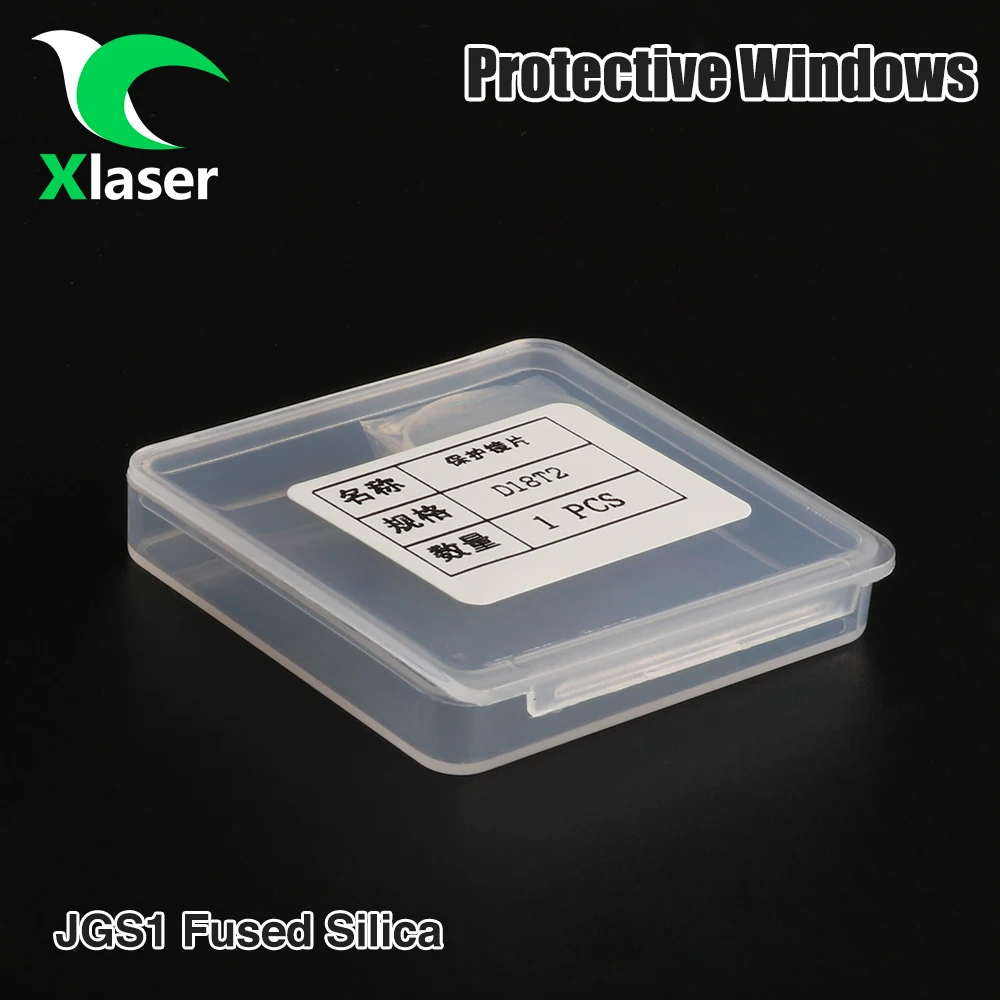 Imagem -05 - Lente de Proteção do Laser do Windows para o Corpo de Raytools Wsx Precitec Cqwy Qilin 18x2 279x41 30x5 37x7 1064nm 10 Peças por Lote